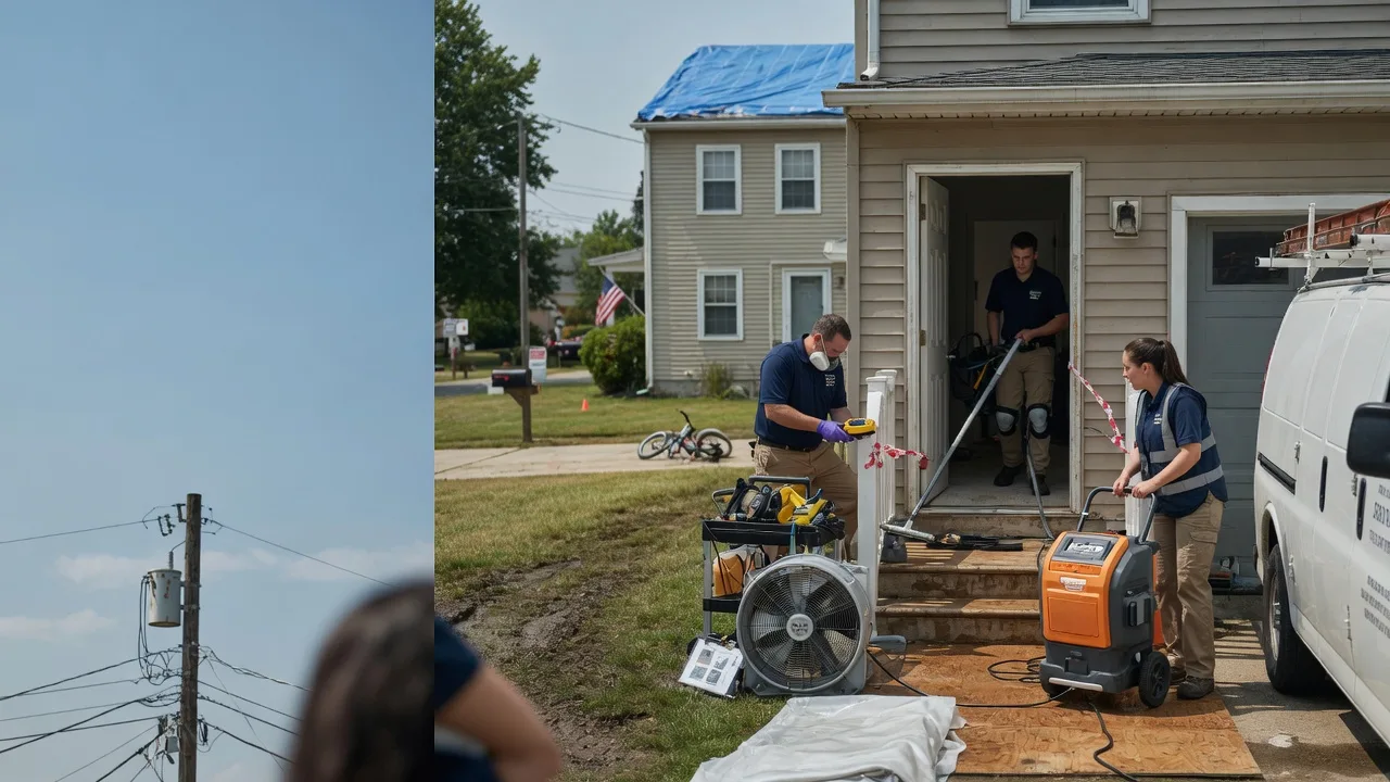 Water Damage Repair in New Cambria, KS near me